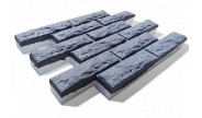 Фасадные термопанели Rocky «Рваный кирпич», 650х450 мм, 25 кг/м3
