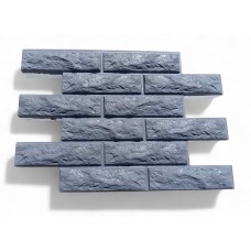 Фасадні термопанелі Rocky «Рвана цегла», 650х450 мм, 15 кг/м3