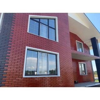 Фасадные термопанели Rocky «Рваный кирпич», 650х450 мм - 