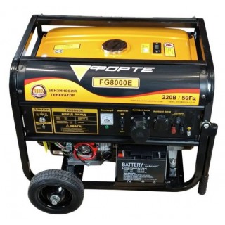 Генератор бензиновый 6 кВт Forte FG8000E (с электростартом)