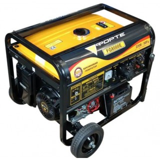 Генератор бензиновый 6 кВт Forte FG8000E (с электростартом) - 