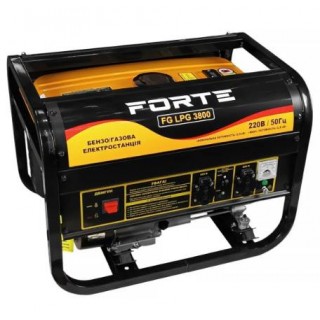 Генератор бензо-газовый (LPG/Пропан-бутан) Forte FG LPG 3800