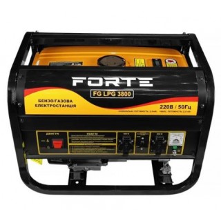 Генератор бензо-газовый (LPG/Пропан-бутан) Forte FG LPG 3800 - 