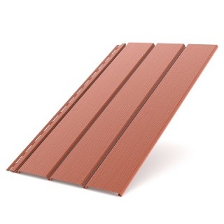 Софит BRYZA ПВХ не перфорированный (сплошной) — Для подшивки кровельных свесов - 