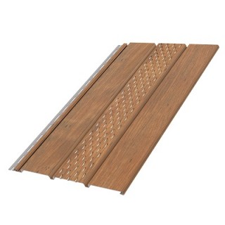 Софит BRYZA ПВХ перфорированный (вентиляционный) - 