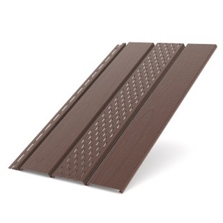 Софит BRYZA ПВХ перфорированный (вентиляционный) - 