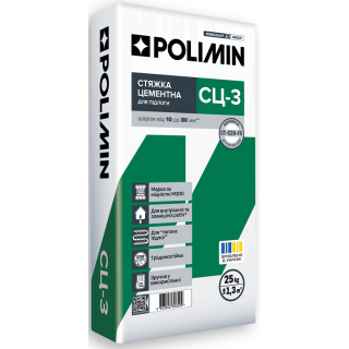 Цементная стяжка Polimin СЦ-3