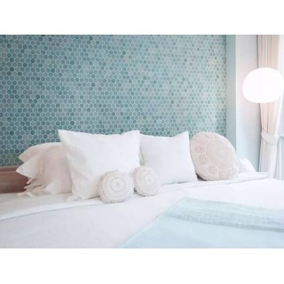 Мозаика Mozaico De Lux Marble Blue 31.7х32.5 - 