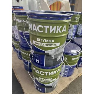 Мастика битумная ОРЕОЛ «Фундаментная», 25 кг -