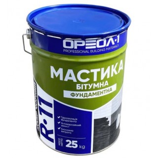Мастика битумная ОРЕОЛ «Фундаментная», 25 кг