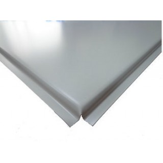 Албес Тегулар Бело-матовая, алюминиевая подвесная плита