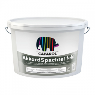 Caparol Akkordspachtel Fein, готова шпаклівка (1-1,5 мм), 25 кг