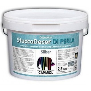 Капарол Stucco DI Perla Silber, Декоративная шпаклевочная масса с металлическим оттенком