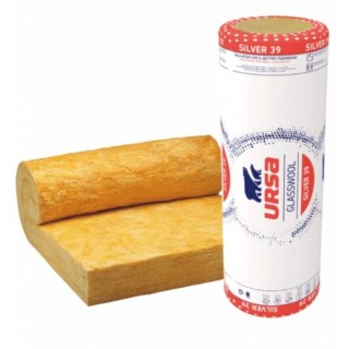 Минеральная вата (стекловата) Ursa DF39 Silver 100/1250/7000/1/30 (8,75 м2 в уп)