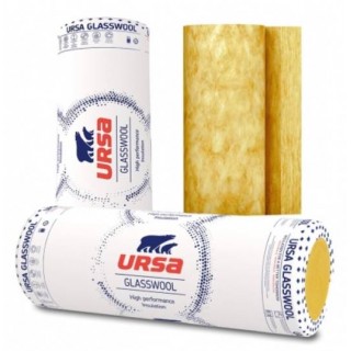 Минеральная вата (стекловата) Ursa DF 45 150/1250/5000/1/30 (6,25 м2 в уп.)
