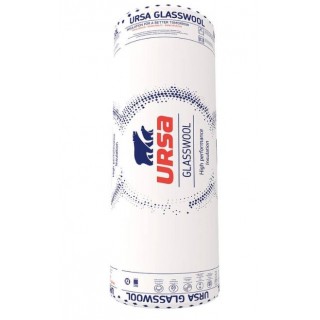 Минеральная вата (стекловата) Ursa DF 45 50/1250/7000/2/30 (17.5 м² в уп.) - 