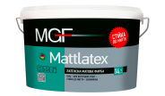 MGF Mattlatex М 100, латексна матова фарба, 14 кг / 10 л
