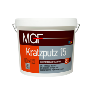 MGF Kratzputz 15, Штукатурка декоративна «баранець», 25 кг
