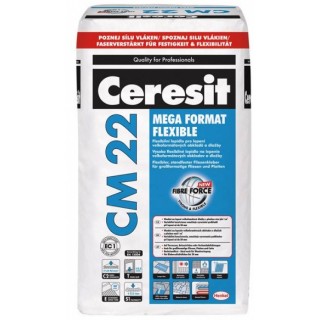 Ceresit CM 22 MEGA FORMAT FLEXIBLE, клей для плитки