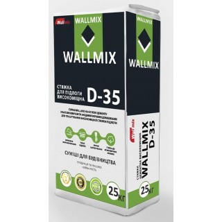 Wallmix D-35 Стяжка для пола, сверхпрочная (10-60мм)