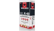 Wallmix К-40, Клей еластифицирований белый, 25кг Wallmix К-40, Клей еластифицирований белый, 25кг