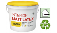 Siltek Interior Matt Latex фарба латексна матова для стін та стелі, база A 14 кг