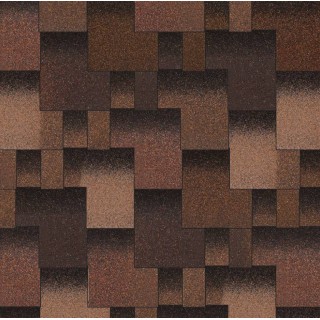 Битумная черепица Aquaizol «Акцент» цвет «Виски»