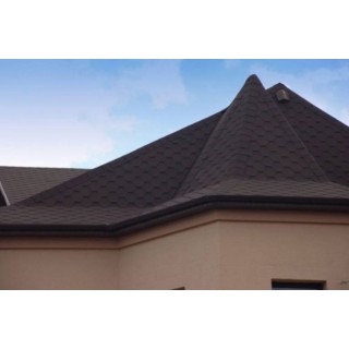 Битумная черепица Aquaizol «Мозаика» цвет «Горный каньон» - 