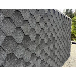 Битумная черепица Aquaizol «Мозаика» цвет «Исландский берег» - 