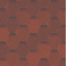 Бітумна черепиця Aquaizol, Мозаїка - Вогняна лава Бітумна черепиця Aquaizol, Мозаїка - Вогняна лава