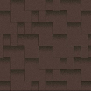 Битумная черепица Aquaizol «Акцент» цвет «Горный каньон»