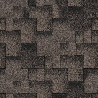 Битумная черепица Aquaizol «Акцент» цвет «Графит»