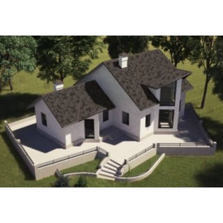 Битумная черепица Aquaizol «Акцент» цвет «Графит» - 