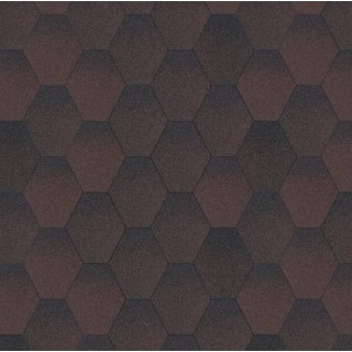 Битумная черепица Aquaizol «Мозаика» цвет «Мокко»