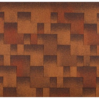 Битумная черепица Aquaizol «Акцент» цвет «Синай»