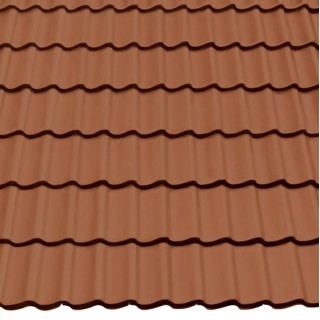 Цементно-песчаная черепица Braas «Дабл S» с покрытием Cisar - 