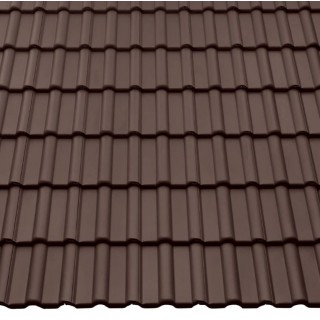 Цементно-песчаная черепица Braas «Франкфурт» с покрытием Lumino