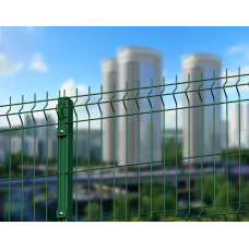Ограждения Заграда "Эко СТАНДАРТ", секция забора, зеленая, ширина - 2,5м