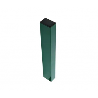 Столб ограждения Заграда, зеленый, высота - 3 м