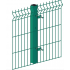 Столб ограждения Заграда, зеленый, высота - 3 м