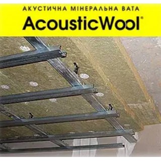 AcousticWool Sonet, Мінеральна акустична вата, 1000*600*50 мм - 