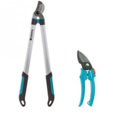 Комплект GARDENA: сучкоріз EasyCut 680B обв.,42мм (арт.12003-2)+секатор Classic обв.,18мм(арт.8754-2 Комплект GARDENA: сучкоріз EasyCut 680B обв.,42мм (арт.12003-2)+секатор Classic обв.,18мм(арт.8754-2