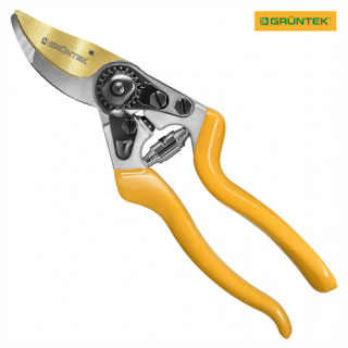 Секатор GRUNTEK Z-25 Professional обвідний, d 22мм, 215мм -