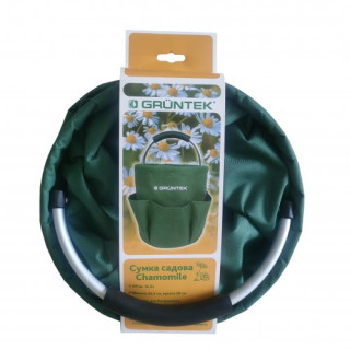 Сумка садова GRUNTEK Chamomile, об'єм 15,5л, 6 кишень для інструмента -