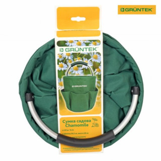 Сумка садова GRUNTEK Chamomile, об'єм 15,5л, 6 кишень для інструмента -