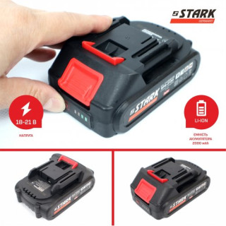 BPS-2130 Секатор акумуляторний, 1х21Вх2А, Ø3.0 см, кейс, безщітковий, STARK -