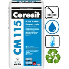 Ceresit CM-115, клей для мрамора и мозайки,  25 кг