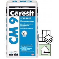 Ceresit СМ-9, клей для керамической плитки, 25 кг