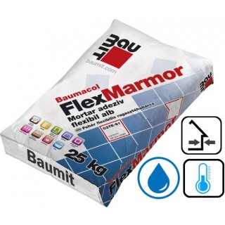 Baumit FlexMarmor, клей для мармуру, 25 кг