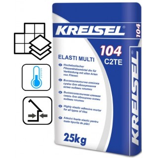 Kreisel 104 "Elasti Multi", клей для плитки, 25 кг